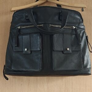 Bodhi Large Leather Modern Briefcase Bag